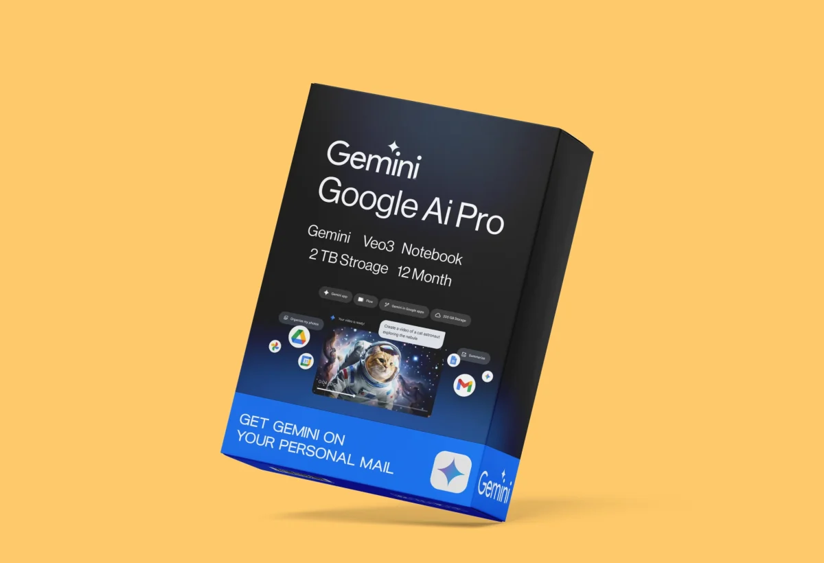 Google AI Pro 12 Month Pack