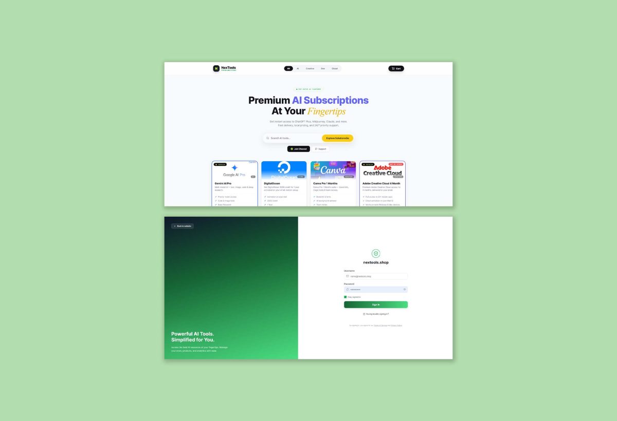 NexTools Pro - AI Tools & Subscription Marketplace Script